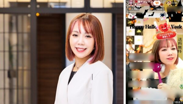 【今年 10 月末のハロウィンウィークで売上 1.5 億円を記録】 TikTok から公式認定されたライブコマ―サー事務所を運営 中国出身の TikToker／ライブコマーサー 燕 エン 咏靖 ヨンジン ※燕氏へのインタビュー取材・密着取材が可能です！