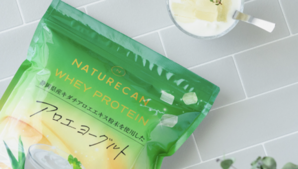 日本の伝統素材“キダチアロエ”を未来へ。 「ホエイプロテイン（WPC）アロエヨーグルト」が新登場！│Naturecan Fitness