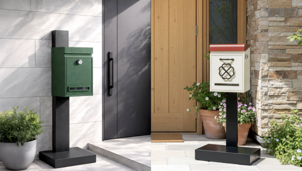 宅配ボックス「LIVBOX」シリーズに続く新エクステリアアイテム 住まいの美観を高める置き型ポスト「LIVPOST」シリーズ登場
