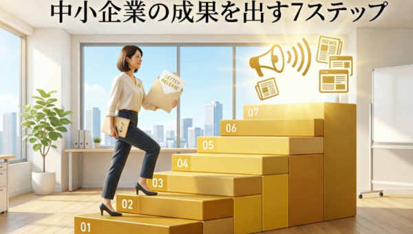 現実的で続けられる広報戦略｜中小企業の成果を最大化する7ステップ