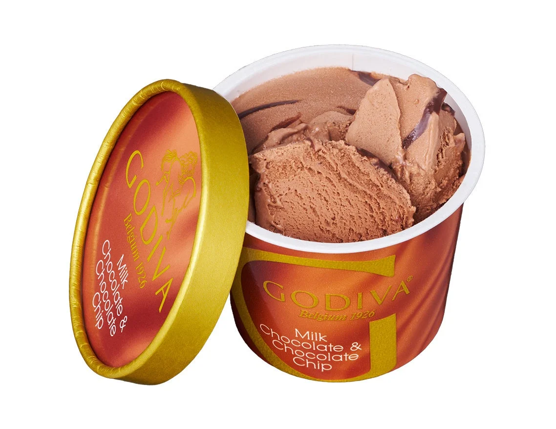 ミルクチョコレート＆チョコレートチップアイスクリーム