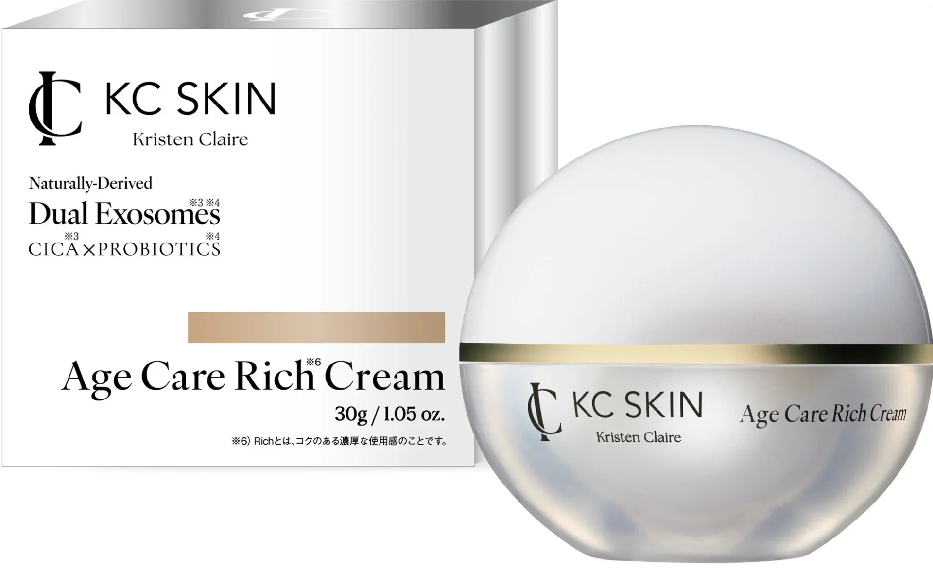 KC SKIN エイジケアクリーム製品パッケージ