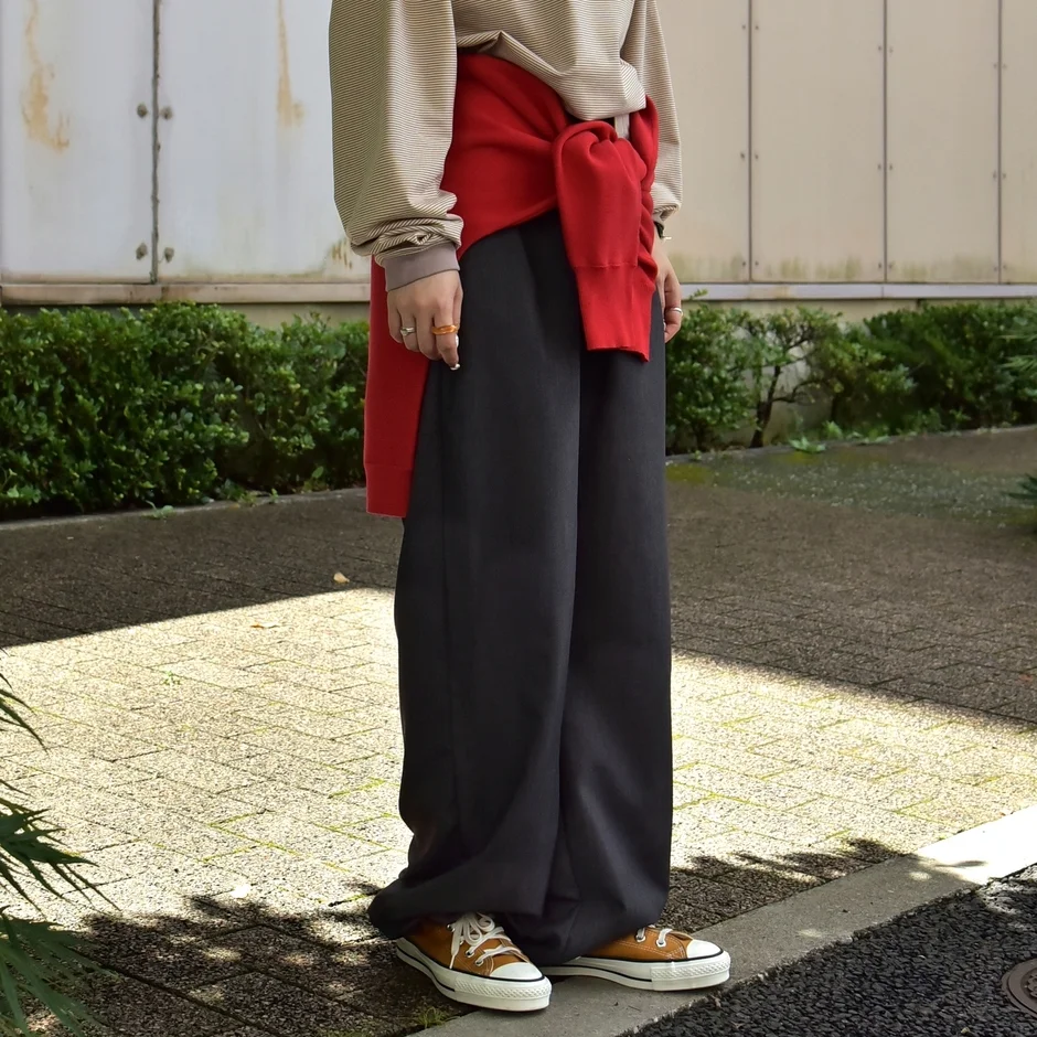 男性の着用例(後姿)