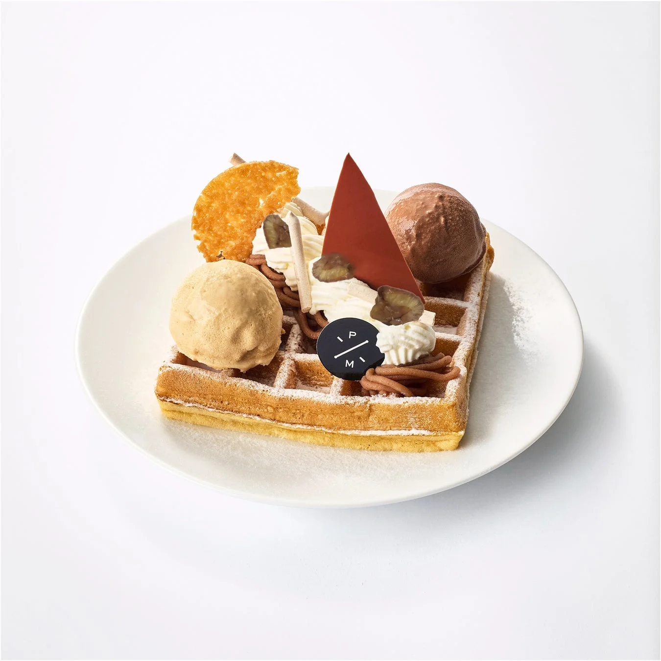 ワッフル ア ラ ミニュット キャラメル ショコラ ＆ マロン