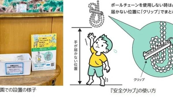 子どもの窒息事故ゼロへ！窓のひも対策「安全クリップ」が都内保育園で無料配布開始