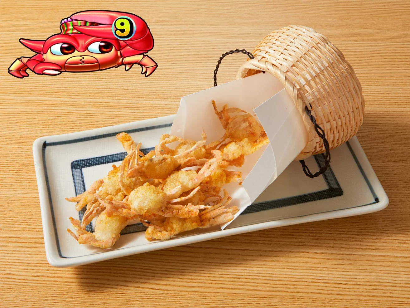 カニ群のカリッとカレー唐揚げ
