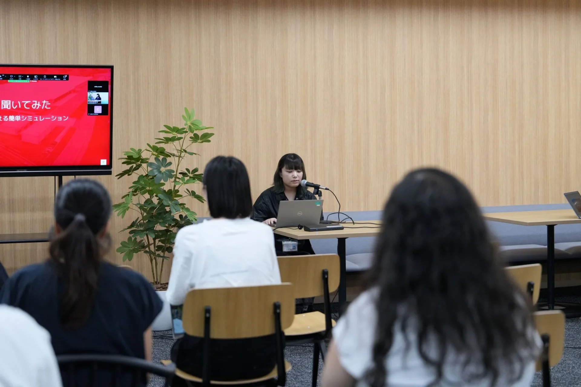 プレゼンテーション, セミナー, 講演, 女性
