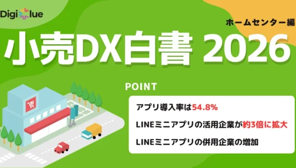 ホームセンターのアプリ活用が急加速！LINEミニアプリ導入が3倍に、GPS連動の進化系機能も登場