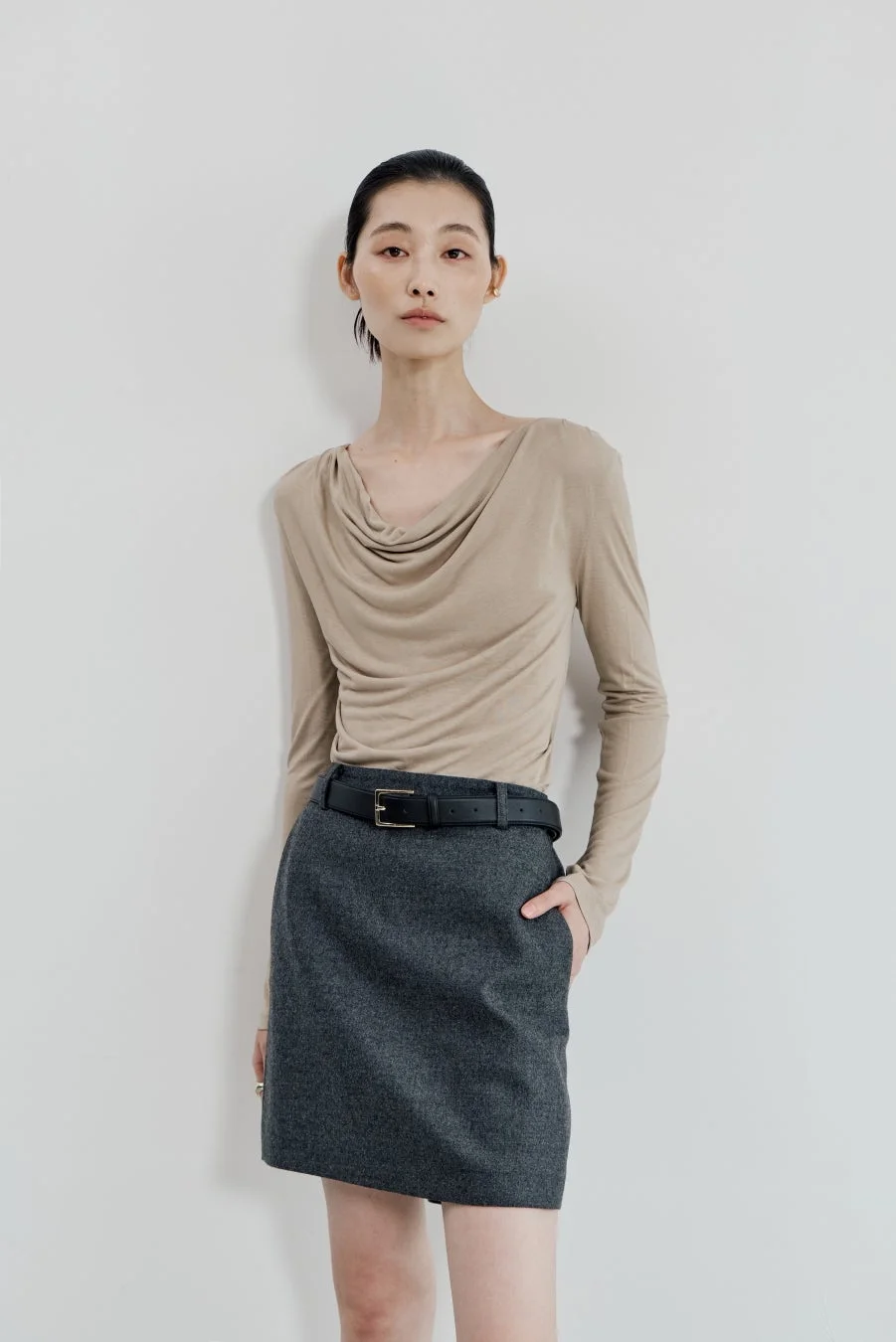 DRAPE CUT TOPS