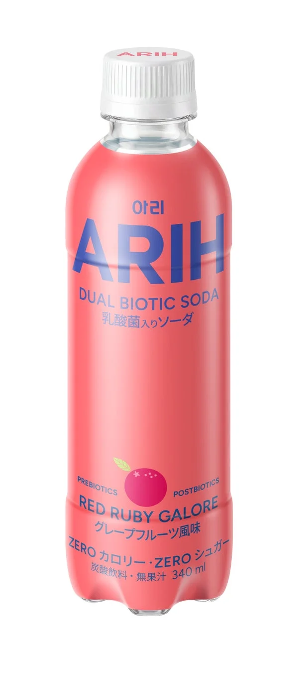デュアルバイオティク・ソーダ 乳酸菌入りソーダ グレープフルーツ風味