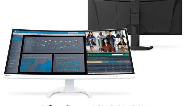 EIZO、驚きの「7年間標準保証」を実現したウルトラワイド曲面モニター「FlexScan EV3451X」を9月18日に発売！