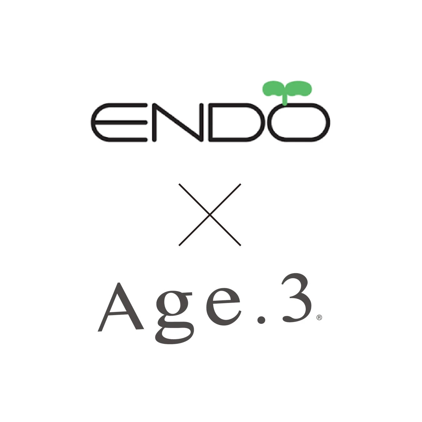 遠藤製餡とAge.3のコラボロゴ