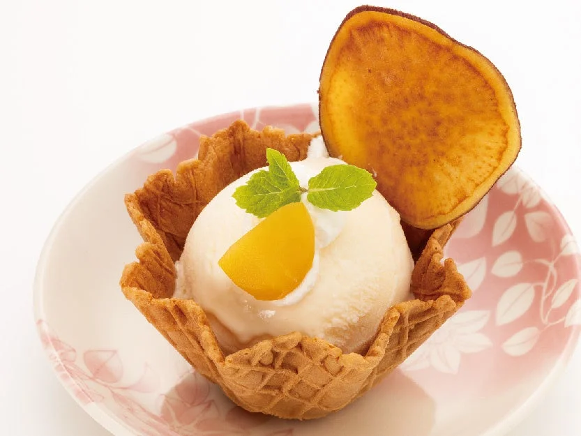 四万十栗のアイス