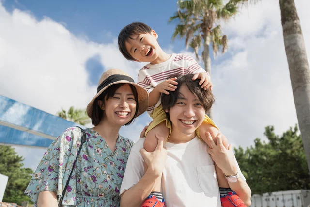家族旅行のイメージ