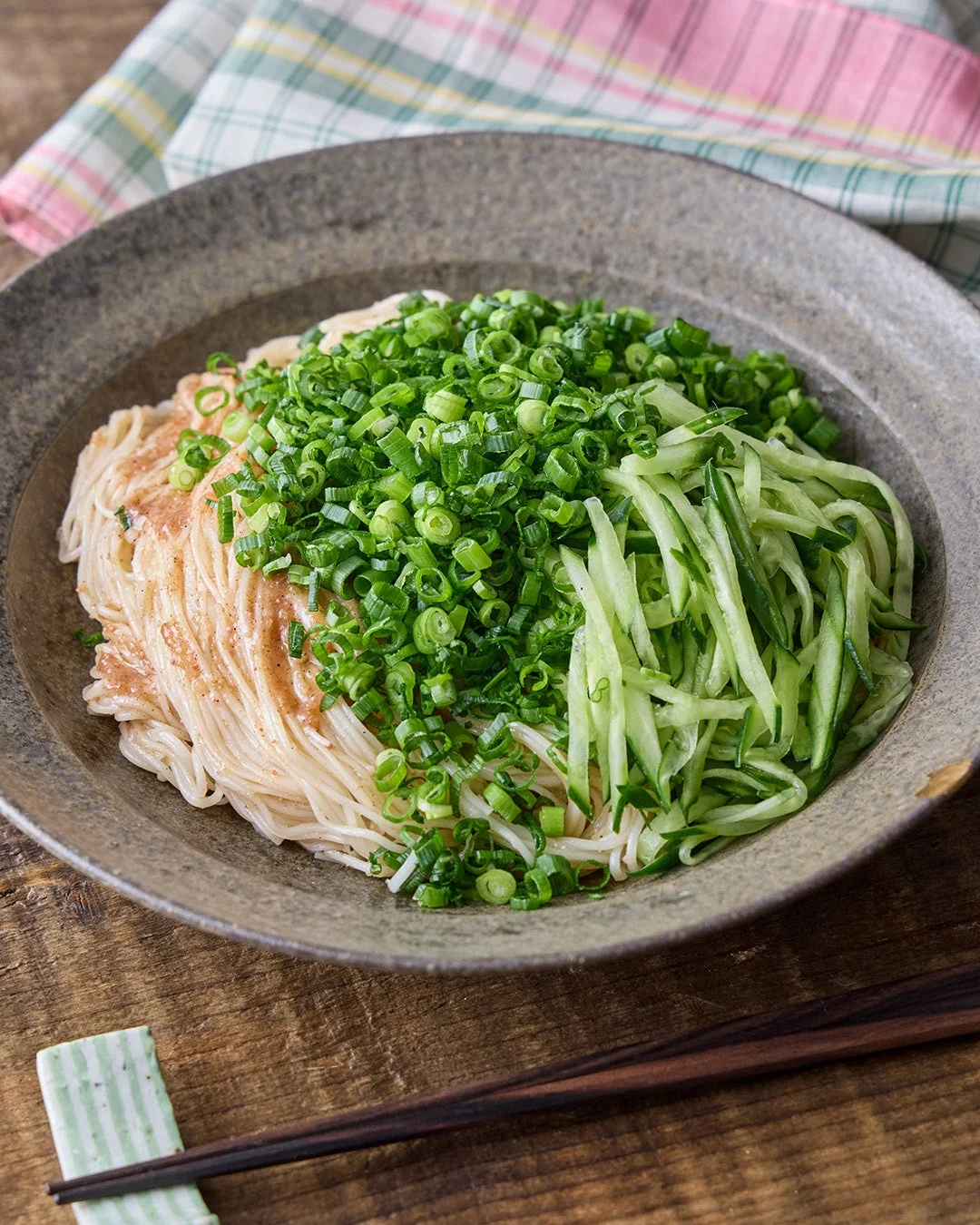 花椒と明太子の和え麺