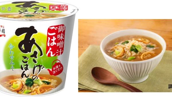 【新感覚】永谷園「カップ入り あさげのごはん」登場！ありそうでなかった“御味噌汁ごはん”で手軽にホッと一息