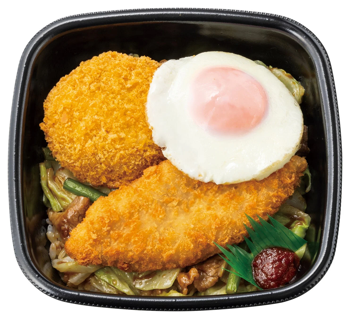 牛キャベ丼 全部盛り