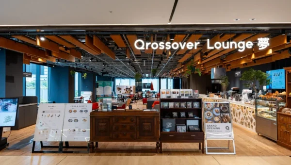 大阪・中之島に新カフェ「Nakanoshima Qross Cafe」がオープン！TERRA COFFEE ROASTERS監修のスペシャルティコーヒーとアートの融合体験