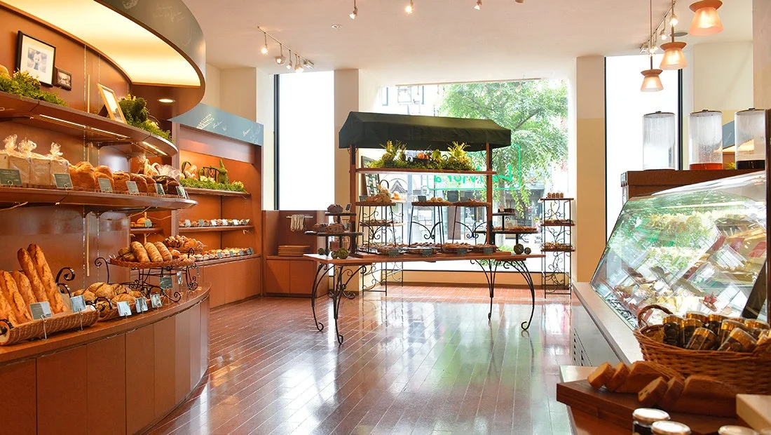 ペストリーショップ「ラ・モーラ」店内