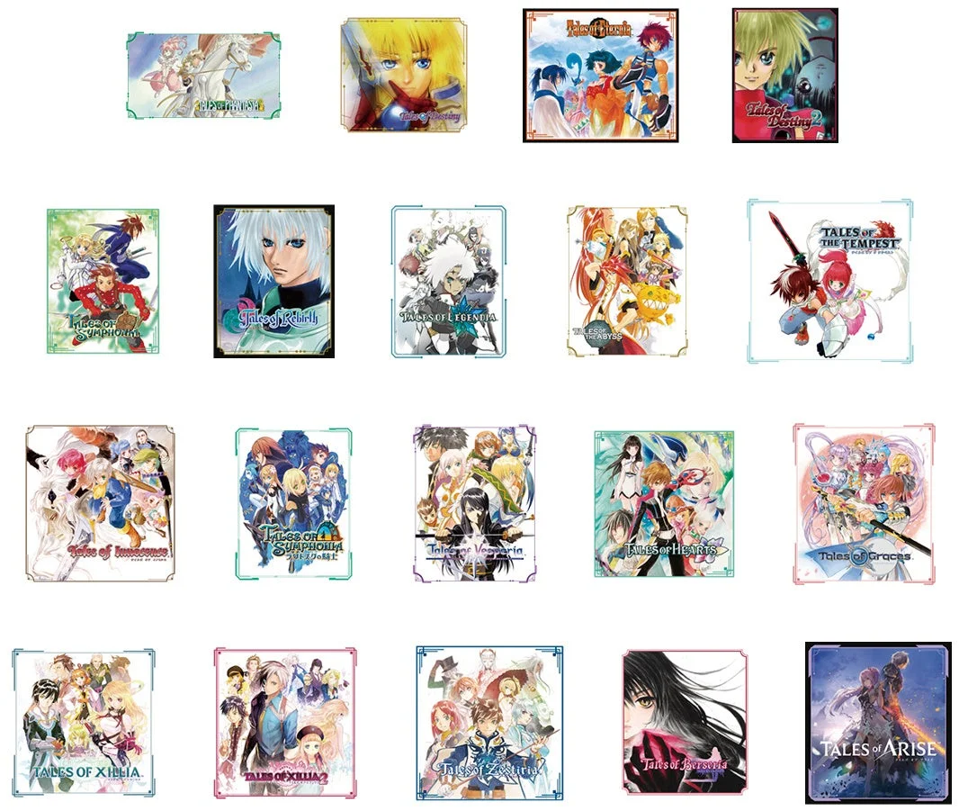 歴代ゲームパッケージが並んだ画像