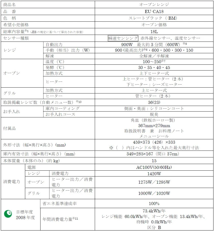 商品仕様