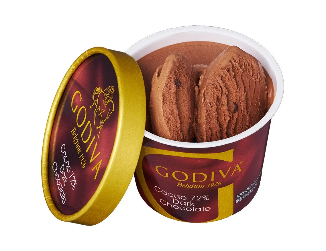 カカオ72％ ダークチョコレートアイスクリーム