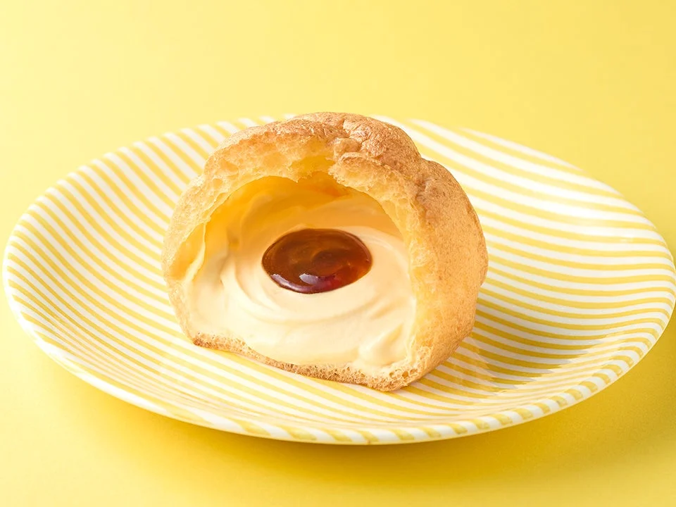 むちゃうまプリンのシュークリーム 中身
