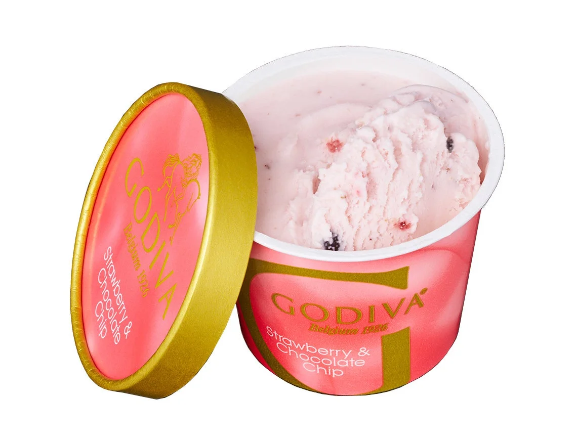 ストロベリー＆チョコレートチップアイスクリーム