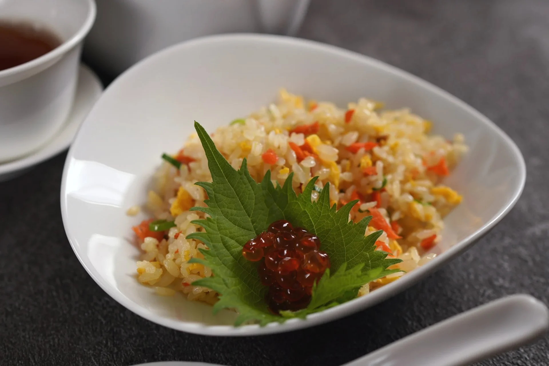 鮭といくらの親子炒飯
