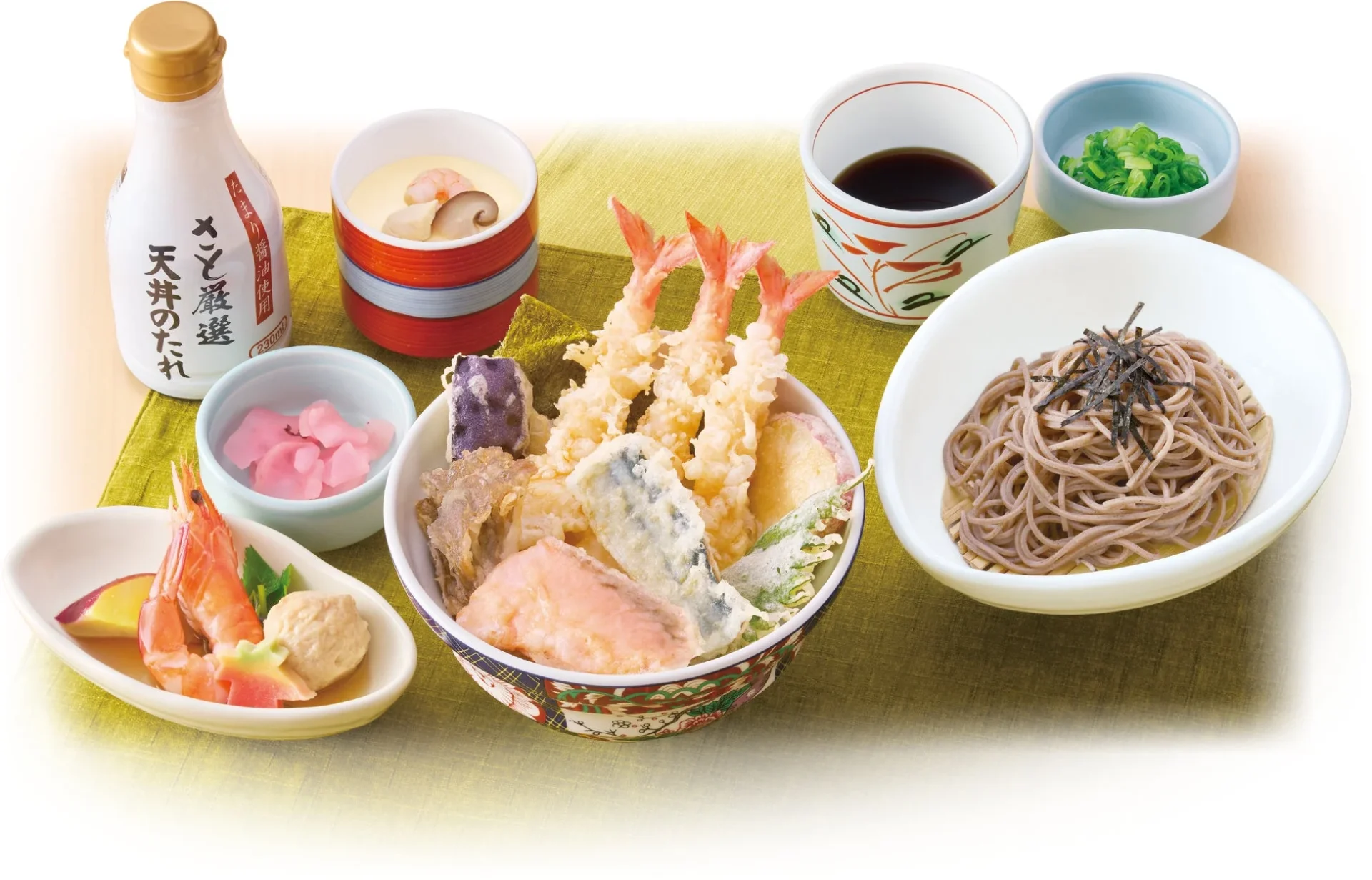 秋の味覚天丼御膳