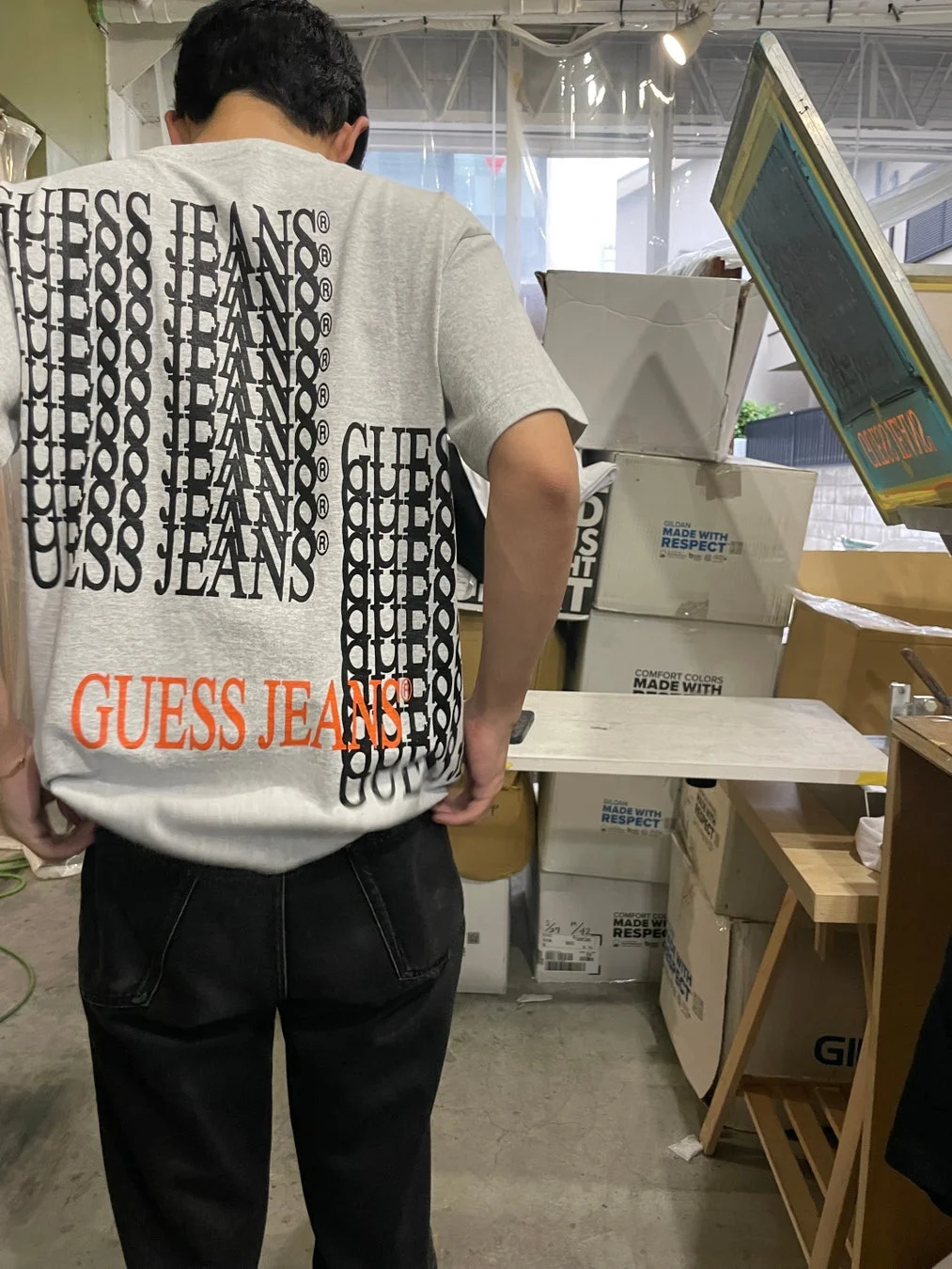 PAJA STUDIOとのコラボレーションTシャツ