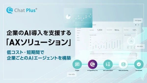従業員22名で営業利益5.2億円！チャットプラスが企業のAI導入を劇的に変える「AXソリューション」を提供開始