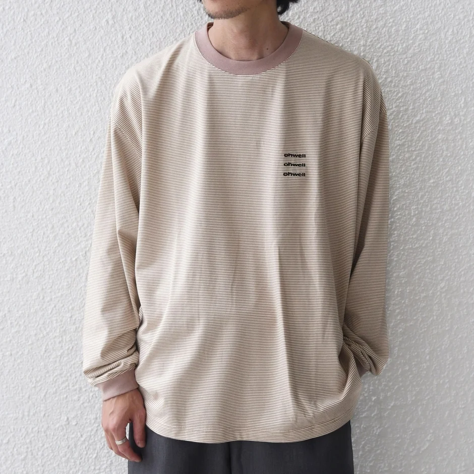 Tシャツ着用例（ベージュ）