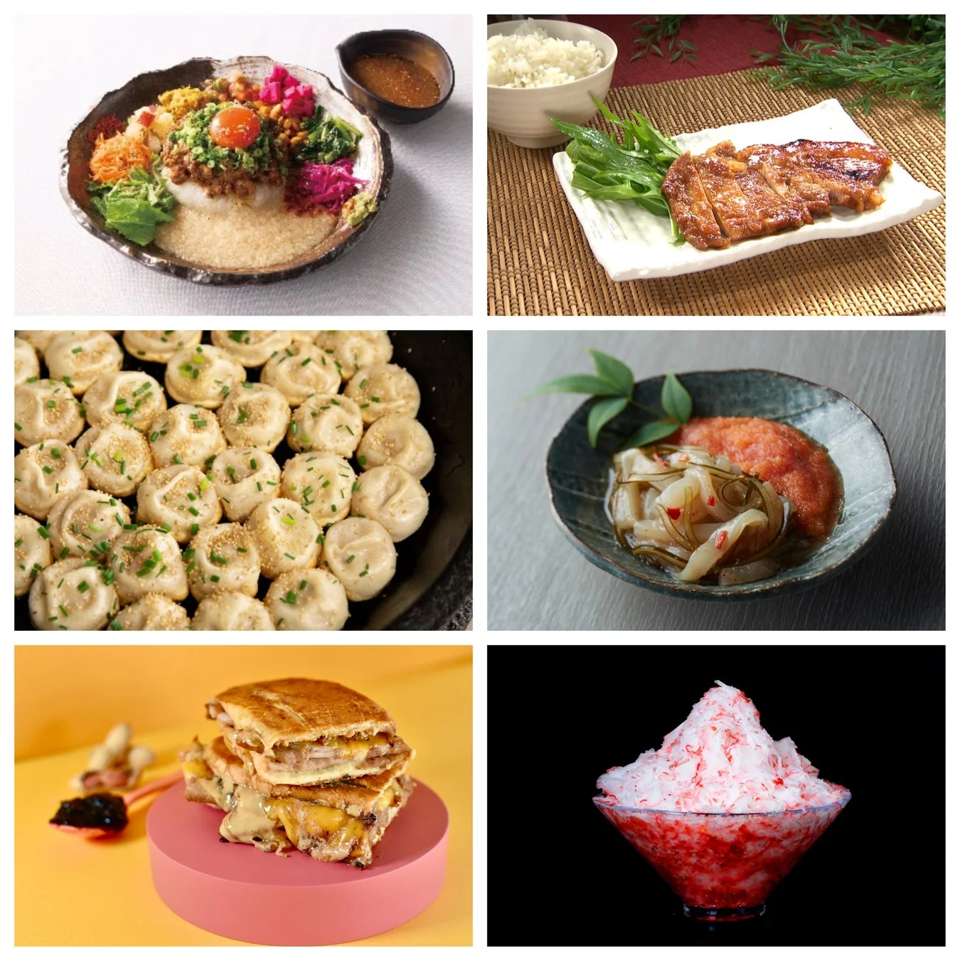 様々なジャンルの料理
