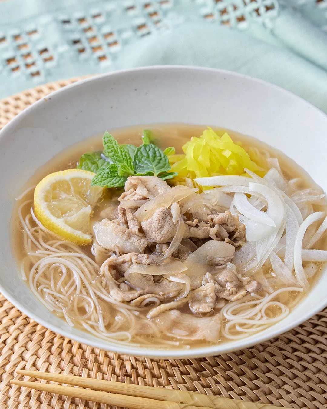 豚肉のフォー風にゅうめん