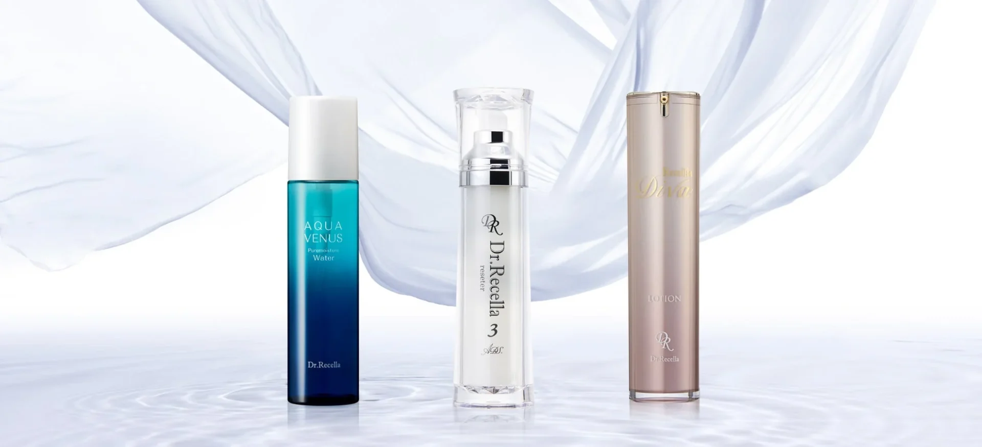 AQUA VENUS Puremoisture Water Dr.Recella Dr.Recella reseter 3 AGS Dr.Recella Diva LOTION Dr.Recella