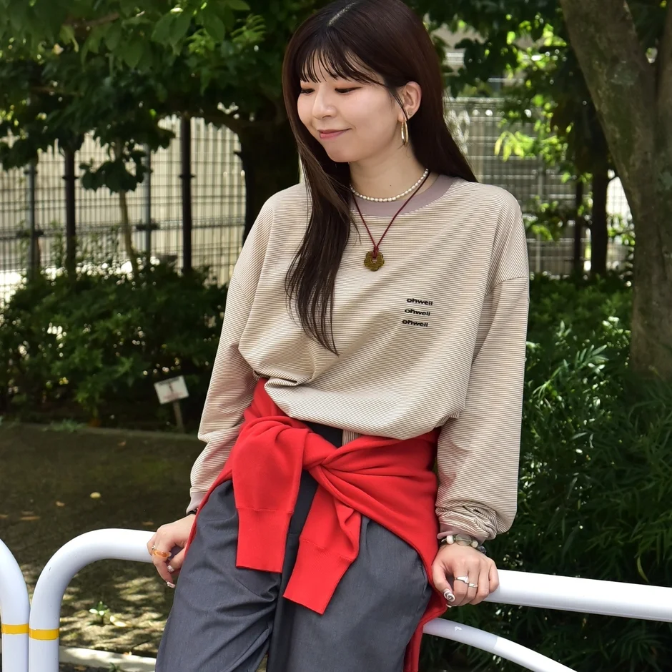 女性の着用例