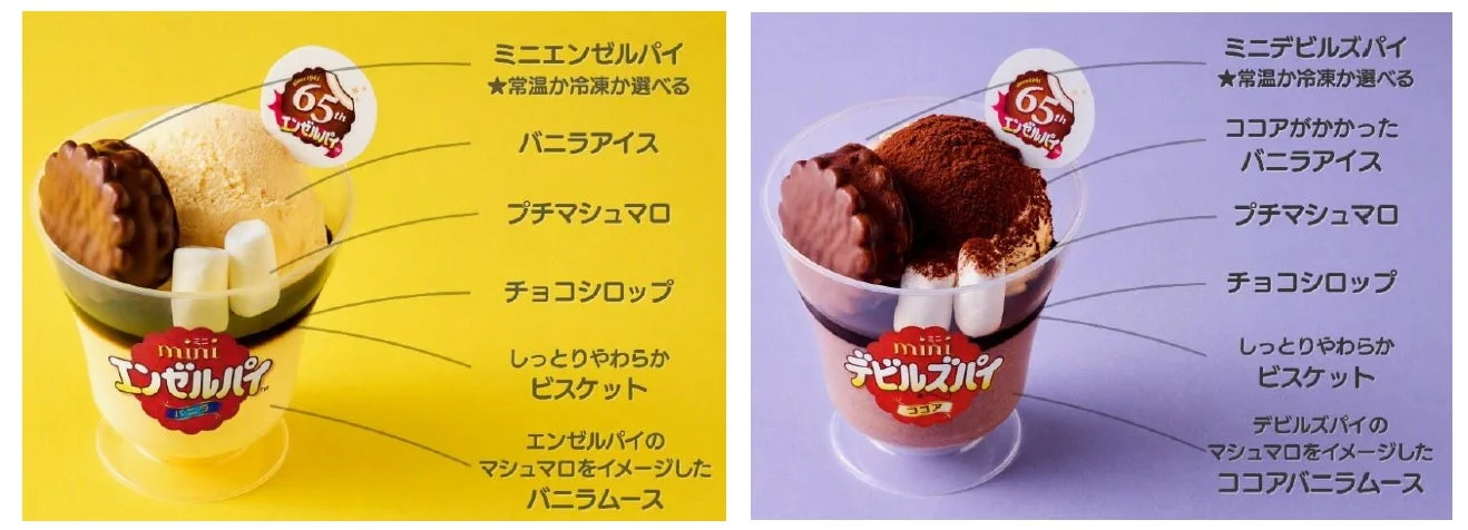 パフェの具材説明