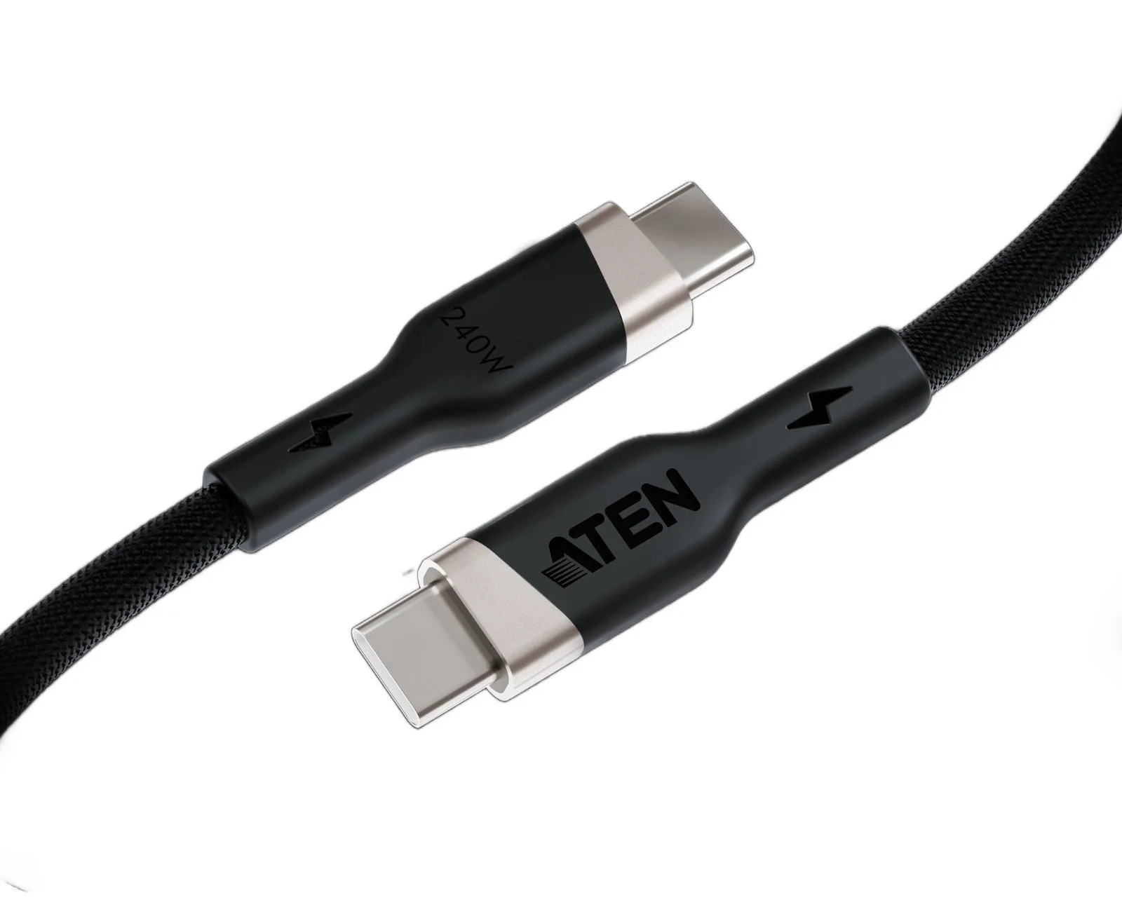 240W USB-Cナイロン編み込みケーブル