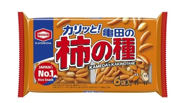発売60周年を迎える「亀田の柿の種」がキャラクターを一新！『たねっち ピーなっち』と3コマ漫画で幅広い世代へ