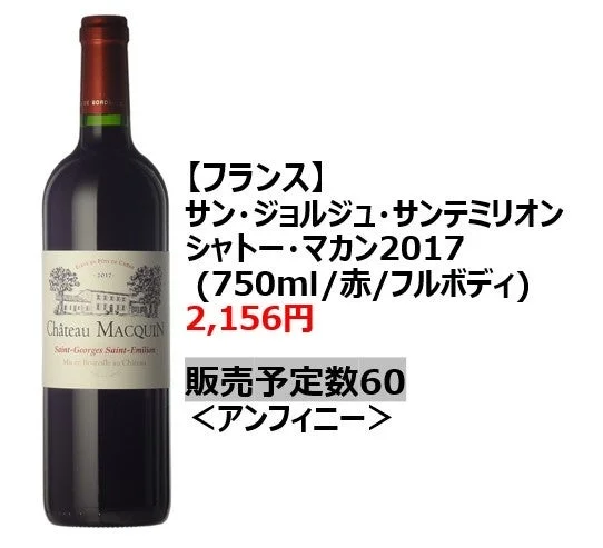 サン・ジョルジュ・サンテミリオン シャトー・マカン2017