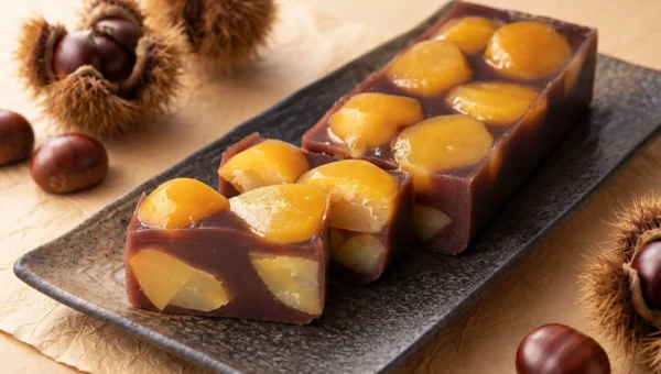 【秋彼岸限定】栗が13個も！贅沢すぎる「生栗むし羊羹」が今年も登場、今年はオンラインでも購入可能に！
