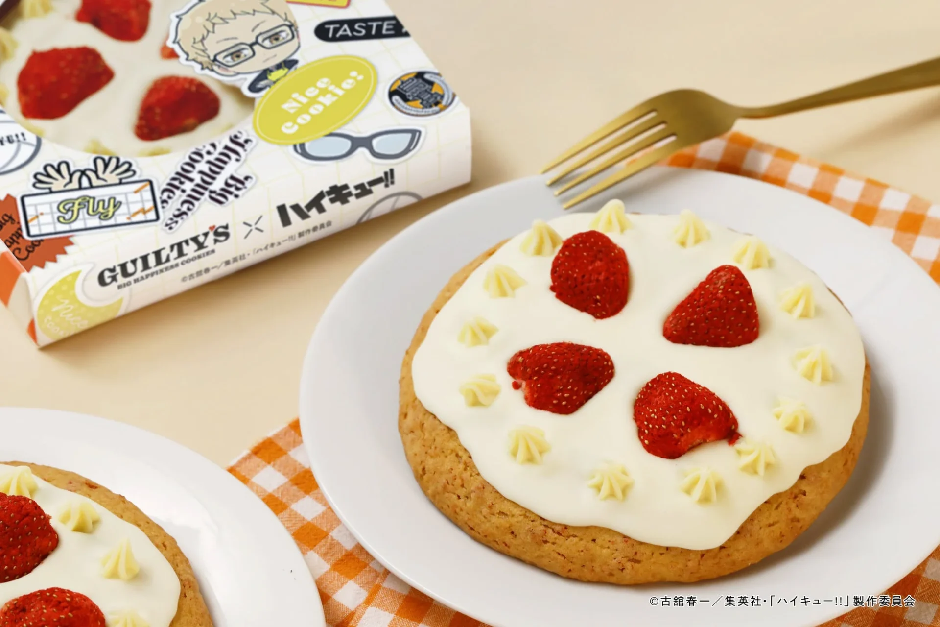 月島のショートケーキクッキー