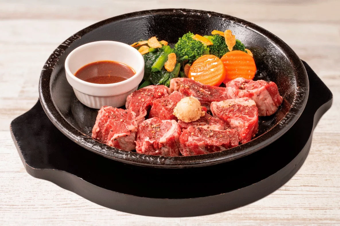 フィレステーキの付け合わせ