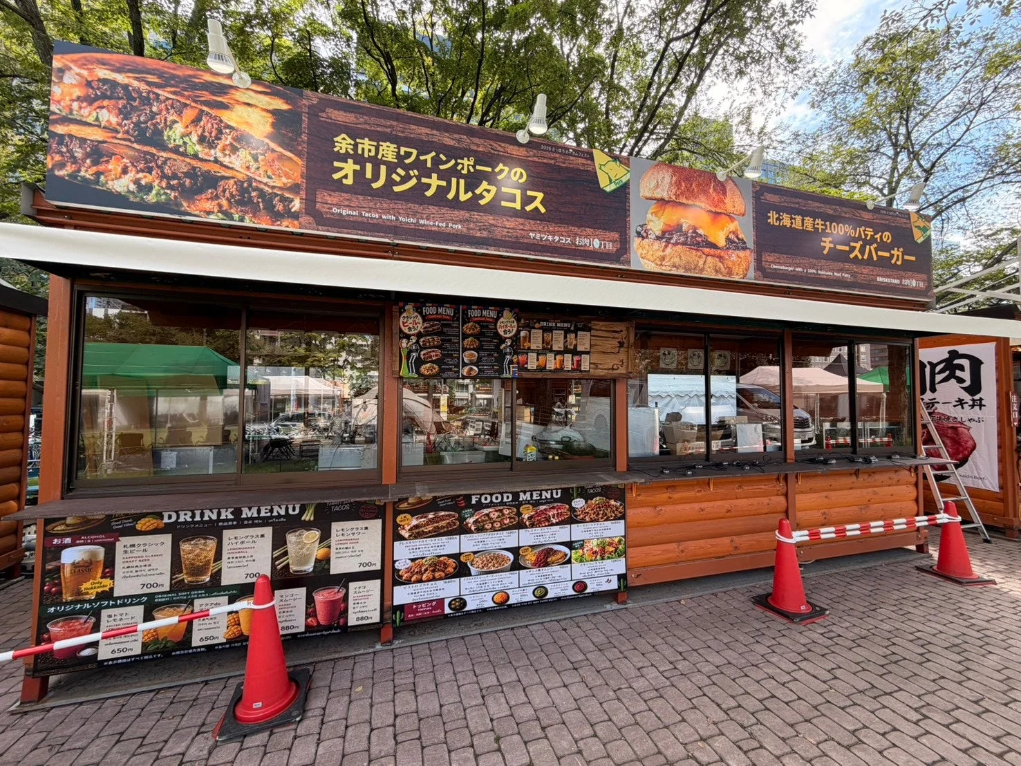 BRISK STANDのイベント出店風景