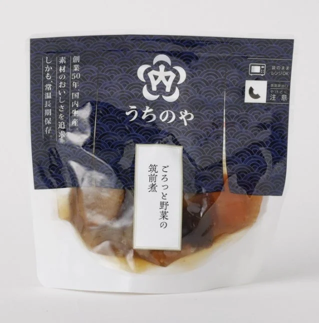 うちのや ごろっと野菜の 筑前煮 袋のまま レンジOK