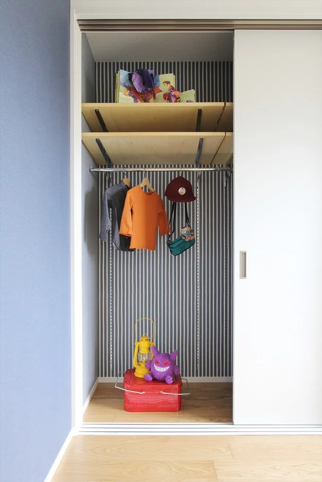 子ども部屋のクローゼット