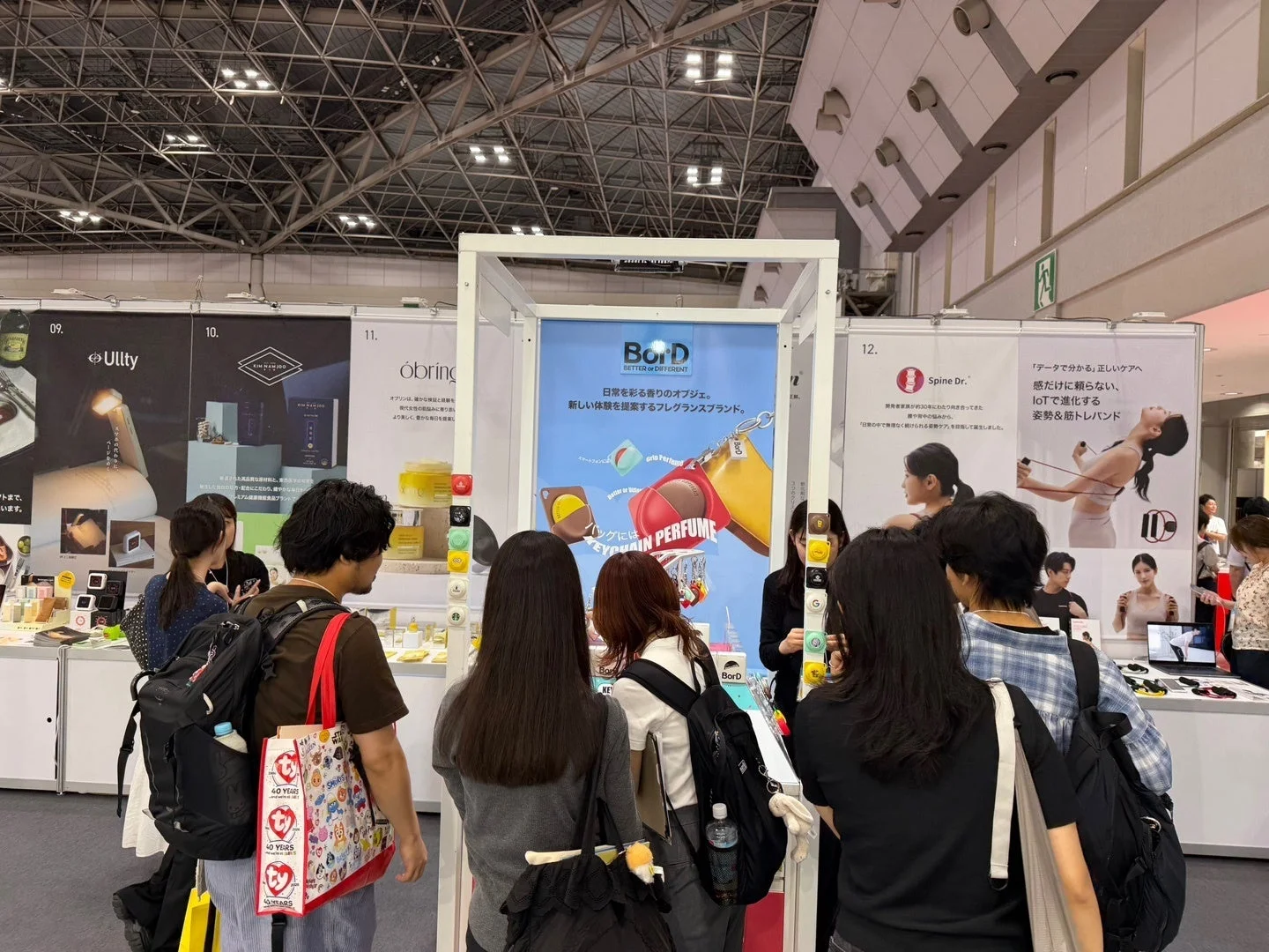 展示会のブース