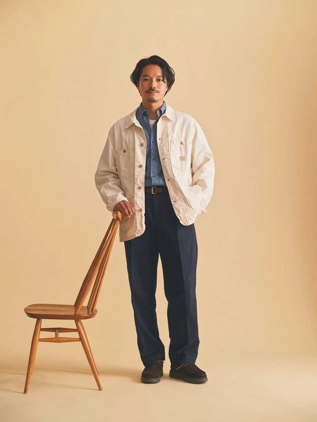 QUINCY URBAN TYROLEAN 着用イメージ
