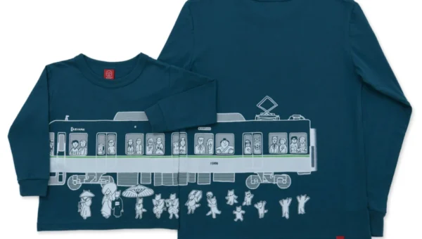 京阪13000系がTシャツに！親子で楽しめる「レッツ京阪」デザイン、先行販売開始